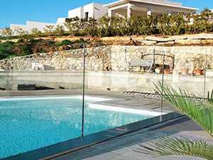 garde-corps terrasse sur profilé aluminium bord de piscine terrasse en pierre et bois garde-corps terrasse sur profilé aluminium bord de piscine terrasse en pierre et bois
